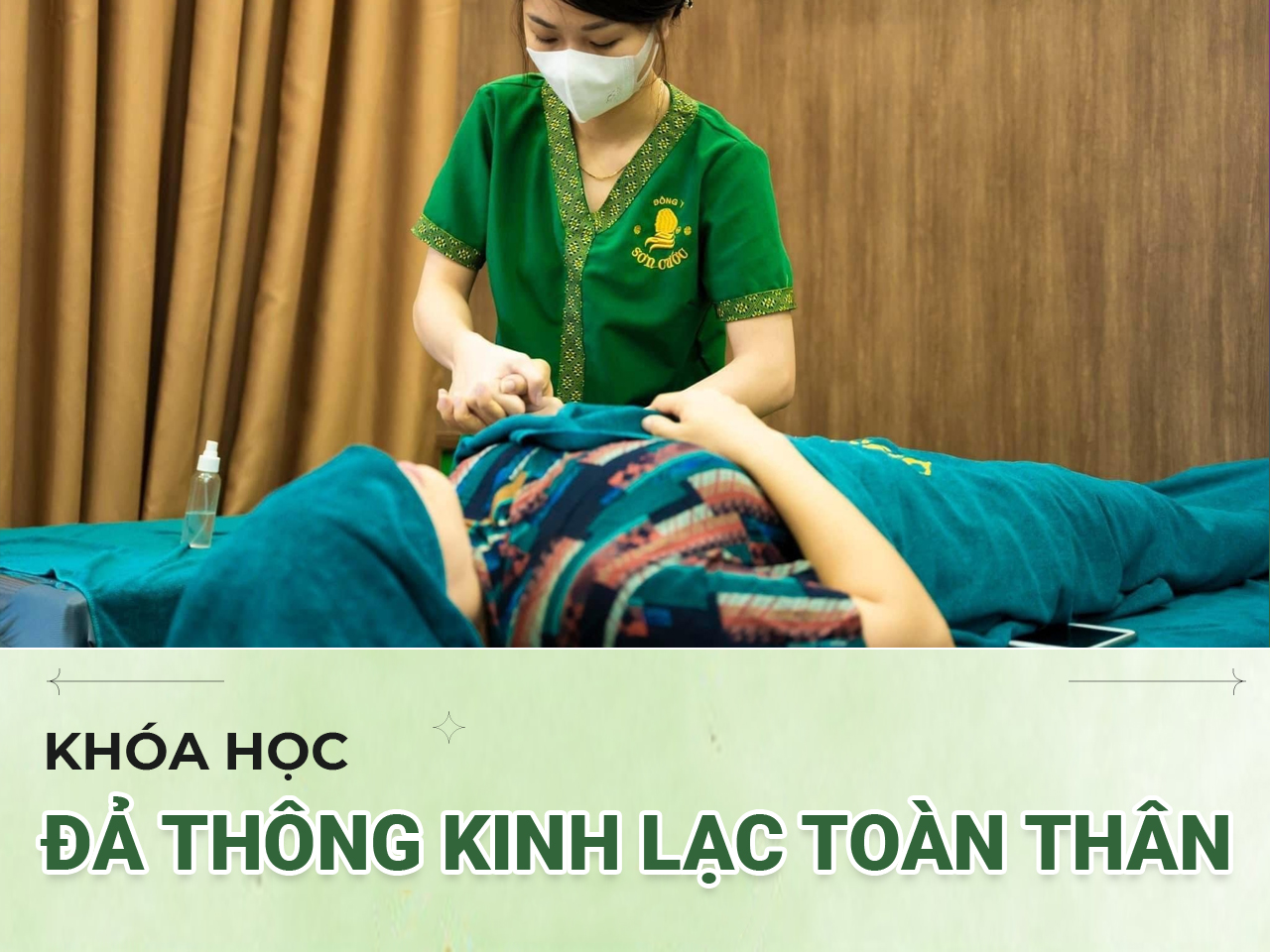 ảnh khóa học đả thông kinh lạc toàn thân